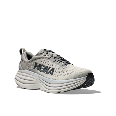 Hoka Sharkskin/Harbor Mist Bondi 8 Men's Athletic Shoes 1123202-SHMS