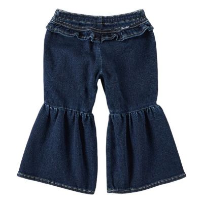 Wrangler Lacey Baby Girl and Toddler Ruffle Leg Flare Jeans 112321494