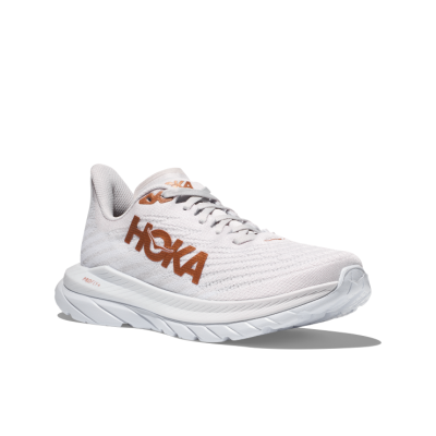 Hoka White/Copper Mach 5 Women's Race Shoes 1127894-WCPP