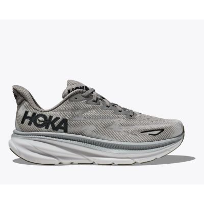 Hoka Harbor Mist/Black Clifton 9 Men's Running Shoes 1127895-HMBC