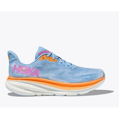 Hoka Airy Blue/Ice Water Clifton 9 Women's Running Shoes 1127896-ABIW