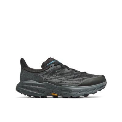 Hoka Black/Black Speedgoat 5 GTX Men's Trail Running Shoes 1127912-BBLC