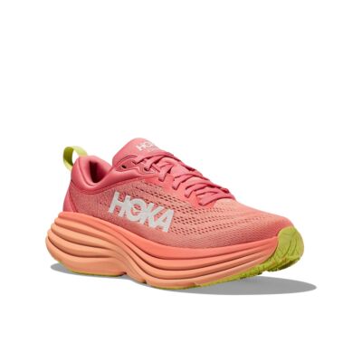 Hoka Coral/Papaya Bondi 8 Women's Running Shoes 1127952-CPPY