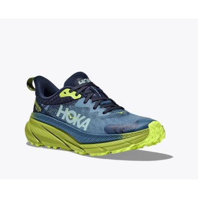 Hoka Outer Space/Dark Citron Challenger 7 GTX Men's Trail Running Shoes 1134501-OSDC