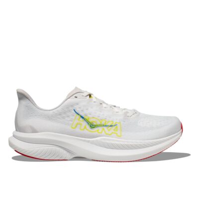 Hoka White/Nimbus Mach 6 Men's Running Shoes 1147790-WNCL