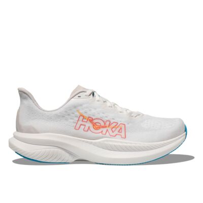 Hoka White/Nimbus Cloud Mach 6 Women's Running Shoes 1147810-WNCL