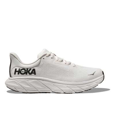 Hoka Blanc De Blanc/Steel Wool Men's Arahi 7 Running Shoes 1147850-BDBSW