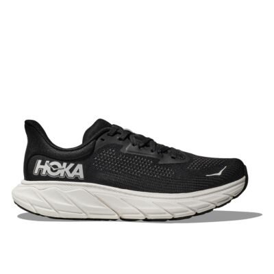 Hoka Black/White Arahi 7 Men's Running Shoes 1147850-BWHT