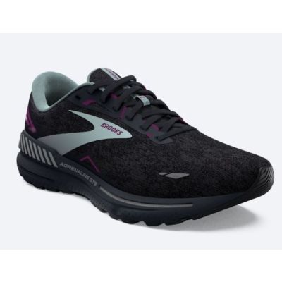 Brooks Black/Light Blue/Purple Adrenaline GTS23 Women's Road Running Shoes 120381-072