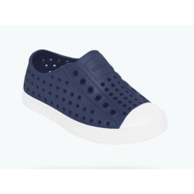 Native Regatta Blue/Shell White Jefferson Junior Shoes 12100100-4201