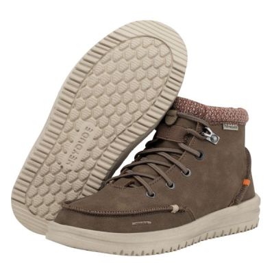 Hey Dude Brown Bradley Youth Moccasin Boots 130311500
