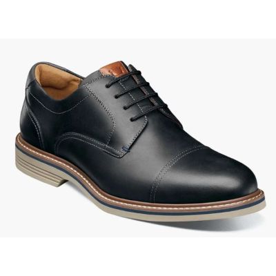 Florsheim Black CH Norwalk Cap Toe Oxford Men's Dress Shoes 13368-010