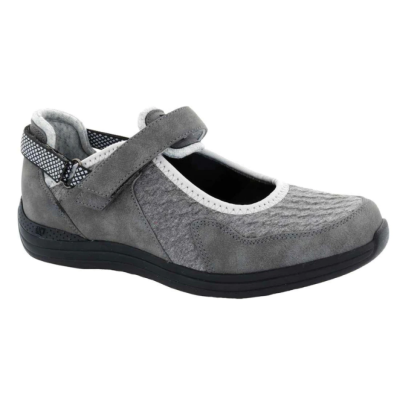 Drew Grey Stretch Buttercup Mary Jane Womens Shoes 14802-43