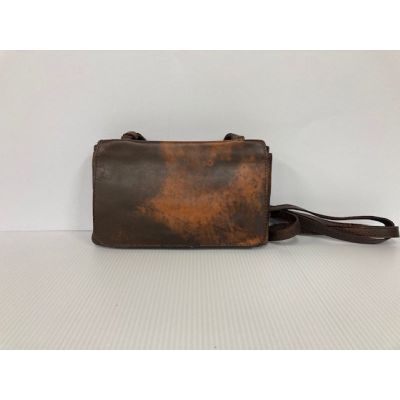 John's Creek TD Cognac Distressed Leather Women's Handbag 16153TD-CG