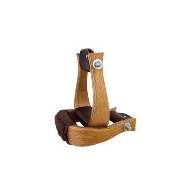 Aime Imports Wood Bell Stirrup 172156