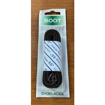 Ralyn Unisex Black Boot Laces 36 Inches 19445
