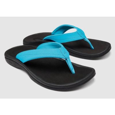 Olukai Turquoise ONyx Ohana Womens Casual Sandals 20110-9ROX