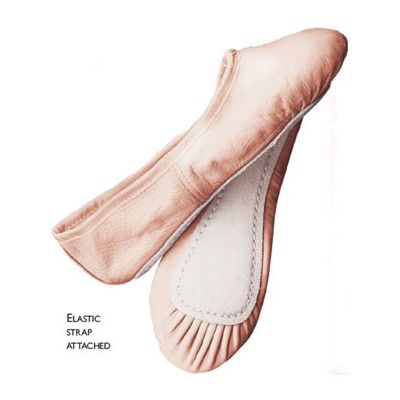 209M PINK Full Sole Economy Kids Ballet Shoes Sizes 12 1/2-3 N,M,W