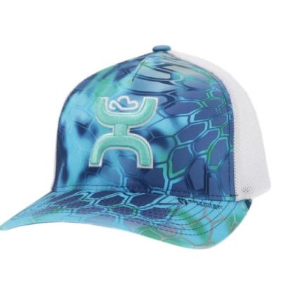 Hooey Blue/White Bass Mens Hat 2155T-BLWH