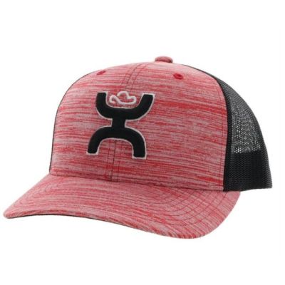 Hooey Red/Black Sterling Snapback Hat 2206T-RDBK