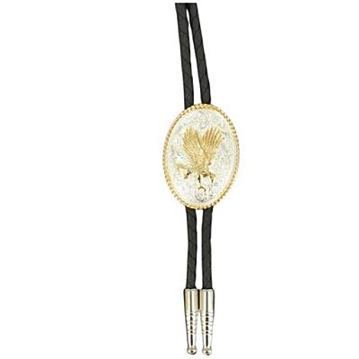 M and F Western Flying Eagle Bolo Tie 22264
