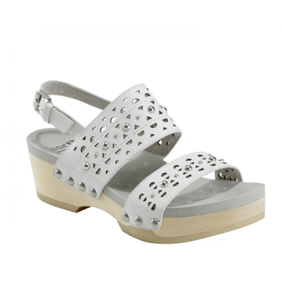 Earth White Pine Toba Laser Cut Ladies Shoes 22460419592