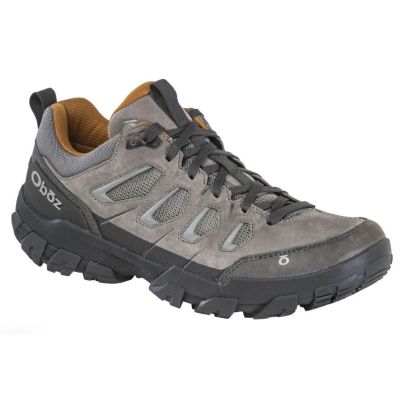 Oboz Hazy Gray Sawtooth X Low Mens Hiking Shoes 23901-HAZYGRY