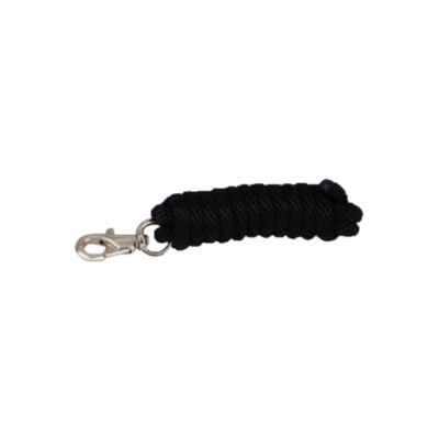 American Heritage Equine Black Poly Lead Rope 5/8 inches 247-071