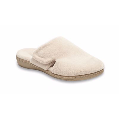 Vionic Tan Gemma Mule Womens Comfort Adjustable Slippers 26GEMMA-TAN