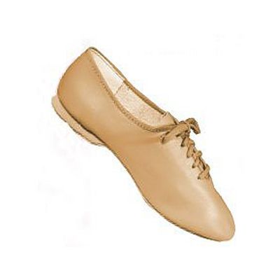 313C Tan Full Sole Oxford Kids Jazz Shoes Also in Black or White