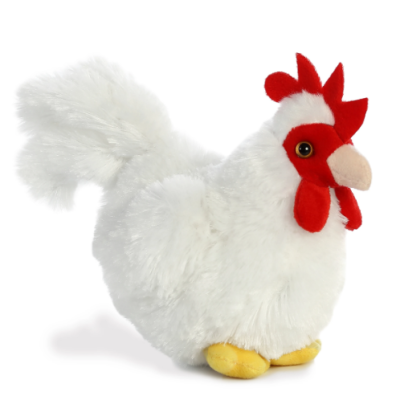 Aurora Mini Flopsies Plush Toy Chicken 8 inch 312729