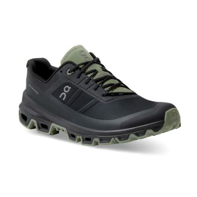 On Black and Reseda Cloudventure 3.0 Mens Trail Shoes 32.99262