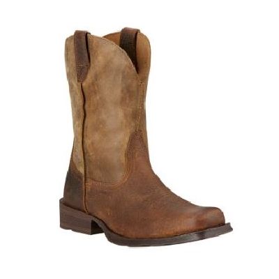 35829 Brown Bomber Rambler Square Toe Pull-On Ariat Mens Western Boots
