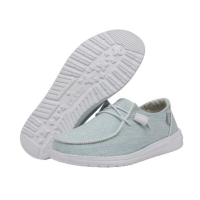 Hey Dude Grasscloth Wendy Chambray Womens Casual Shoes 121410598
