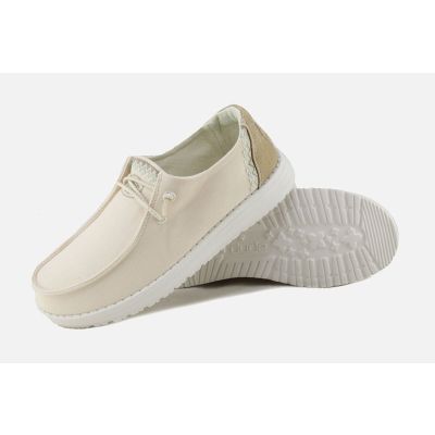 Hey Dude Wendy Tempe Gypsum Womens Casual Shoes 40083-1KX