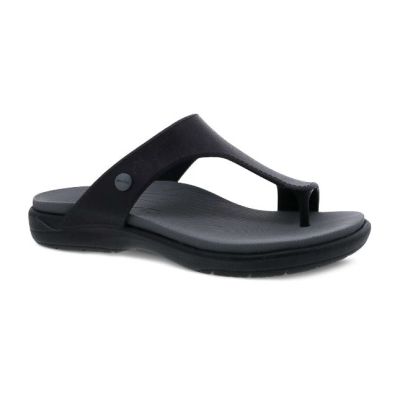 Dansko Black Krystal Womens Comfort Sandals 4521-181000