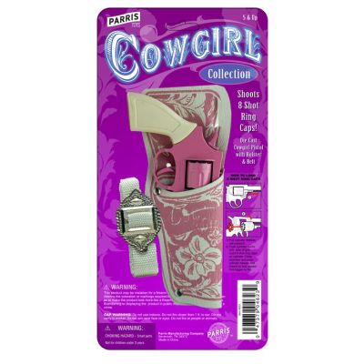 Parris Toys Pink and White Cowgirl Holster Set 4623CP