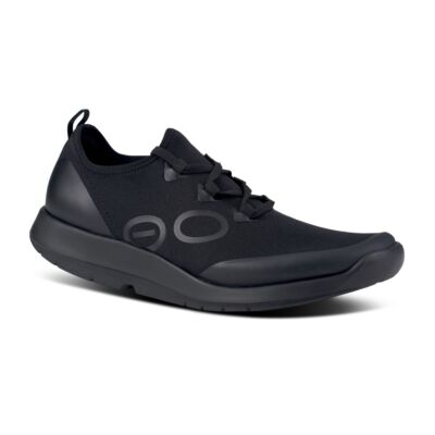 Oofos Black OOmg Sport LS Men's Low Shoes 5086-BLACK