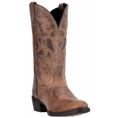 Dan Post Laredo Maddie Distressed Tan Leather Womens Western Boots 51112