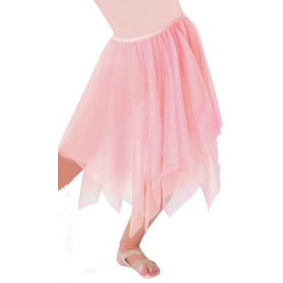 534C Double Layer Chiffon Hankerchief Skirt (Child One Size)