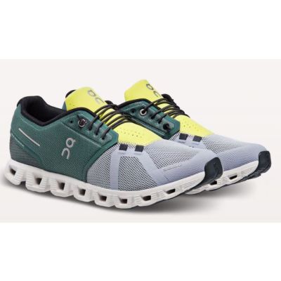 On Olive/Alloy Cloud 5 Men's Athletic Shoes 59.98364