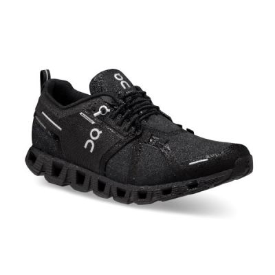On All Black Cloud 5 Waterproof Womens Athletic Shoes 59.98838