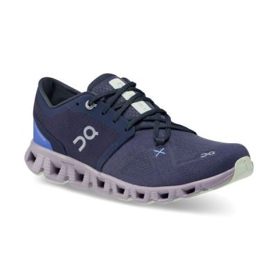 On Midnight/Heron Cloud X 3 Women's Athletic Shoes 60.98689