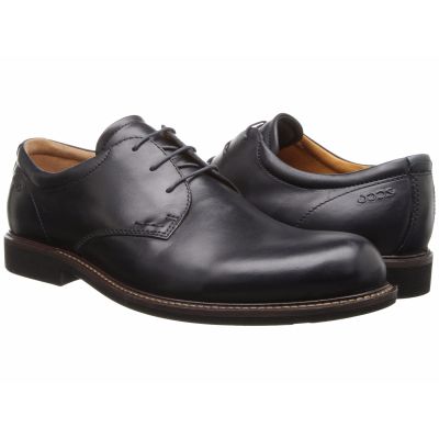 633554-50625 Black Findlay Tie Mens Oxford Ecco Shoes