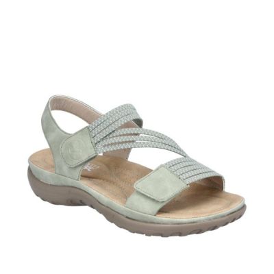 Rieker Mint Green Women's Sandals 64870-52