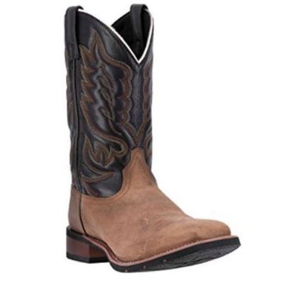 Laredo Montana Sand and Chocolate Mens Boots 7800