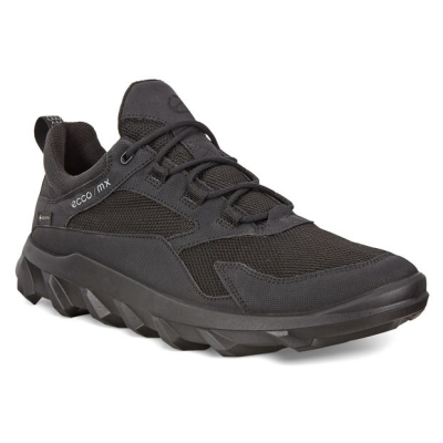 Ecco Black MX Low GTX Gore Mens Walking Shoes 820194-51052