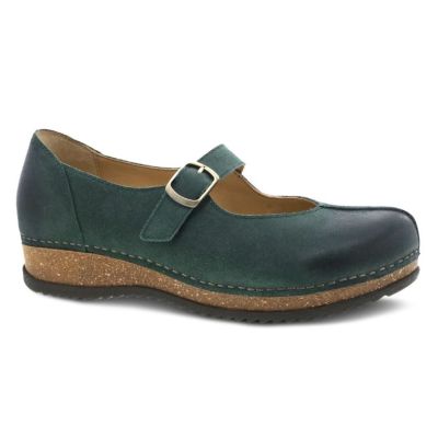 Dansko Pine Burnished Suede Mika Women's Mary Jane Shoes 9606-275300