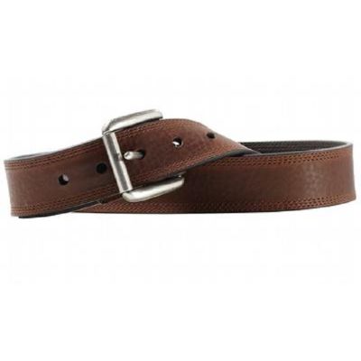 A10004631 Men's Triple Stitch Copper Ariat Western Leather Belt
