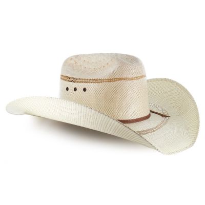 A73124 Tan Bangora Straw Mens Ariat Cowboy Hat